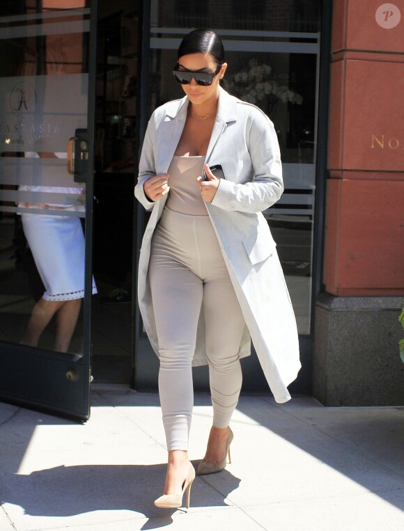 Kim Kardashian à Los Angeles le 28 août 2015.