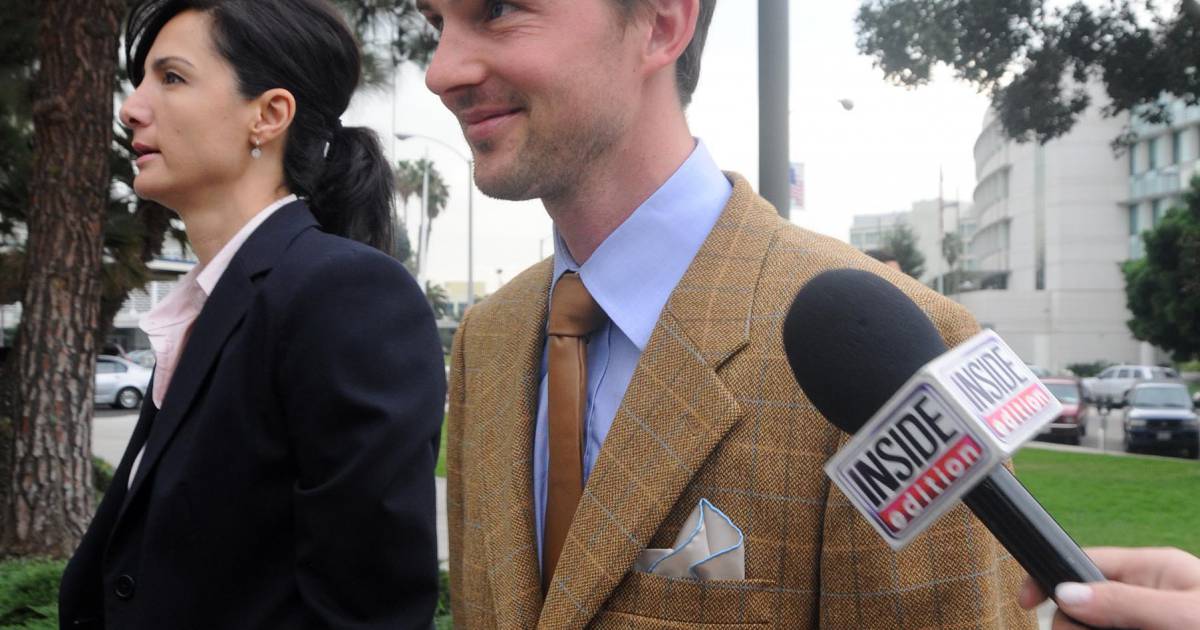 Daniel Giersch arrive au tribunal de Los Angeles, le 22 janvier 2009