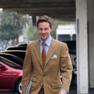 Daniel Giersch arrive au tribunal de Los Angeles, le 22 janvier 2009