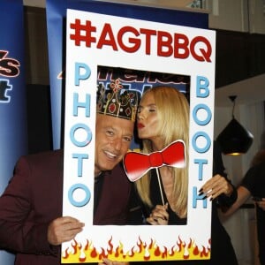 Heidi Klum, Howie Mandel - Soirée de l'émission "America's Got Talent" Saison 10 et évènement BBQ à New York, le 2 septembre 2015.  Celebrities at the 'America's Got Talent' Season 10 Live Viewing Party and BBQ event in New York City, New York on September 2, 2015.02/09/2015 - New York