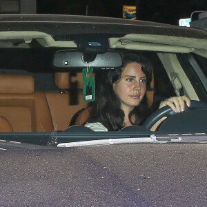 Lana Del Rey et son petit-ami Francesco Carrozzini sont allés dîner au Giorgio Baldi Restaurant avec des amis à Santa Monica, Los Angeles, le 2 septembre 2015