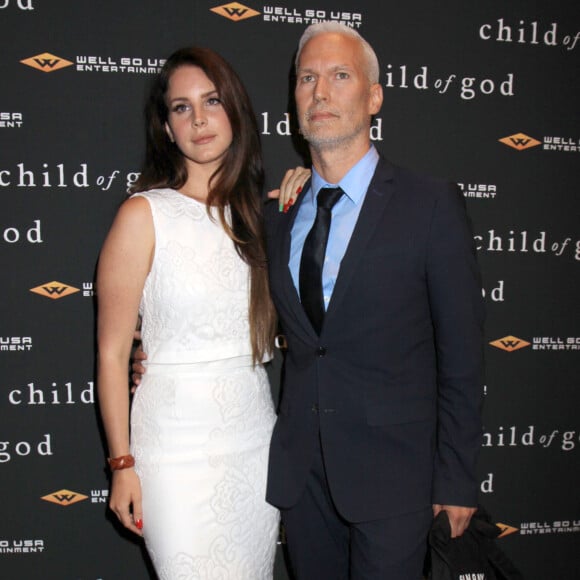 Lana Del Rey, Klaus Biesenbach - Première du film "Child of God" à New York, le 30 juillet 2014.