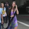 Lana Del Rey arrive a l' aeroport a Los Angeles Le 16 novembre 2013