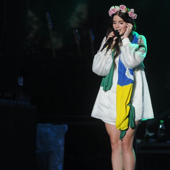 Lana del Rey en concert au Planeta Terra Festival a Sao Paulo le 9 novembre 2013