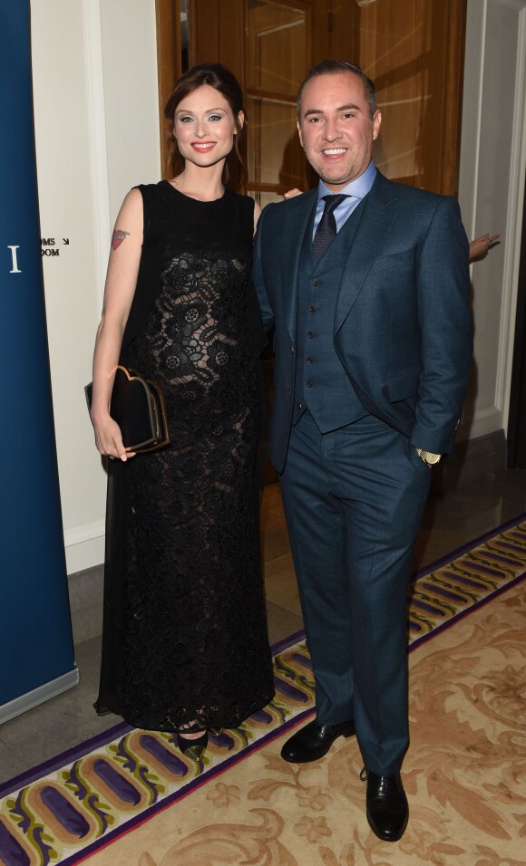 Nick Ede, Sophie Ellis Bextor enceinte - Soirée "Scottish Fashion Awards" à Londres le 3 septembre 2015