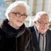 La reine Paola et le roi Albert II de Belgique lors de la messe annuelle en mémoire des membres de la famille royale à Bruxelles, le 12 février 2015.