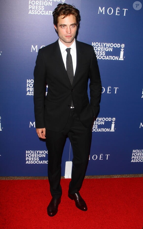 Robert Pattinson lors du dîner pour la presse étrangère "The Hollywood Foreign Press Associations Grants Banquet" organisé au The Beverly Hilton Hotel à Beverly Hills, le 14 août 2014.
