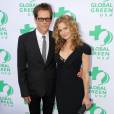 Kevin Bacon, sa femme Kyra Sedgwick - 15e Global Green USA's Millennium Awards le 4 juin 2011