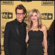 Kevin Bacon, sa femme Kyra Sedgwick - 15e Critics Choice Awards Hollywood Palladium, le 15 janvier 2010