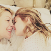 Kelly Rutherford et sa fille Helena / photo postée sur le compte Instagram de l'actrice.