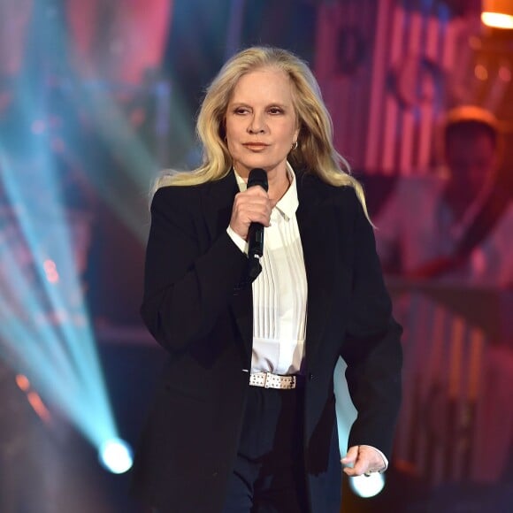 Exclusif - Sylvie Vartan - Enregistrement de l'émission "Les Années Bonheur" diffusée le 21 mars prochain à La Plaine St Denis le 3 mars 2015.