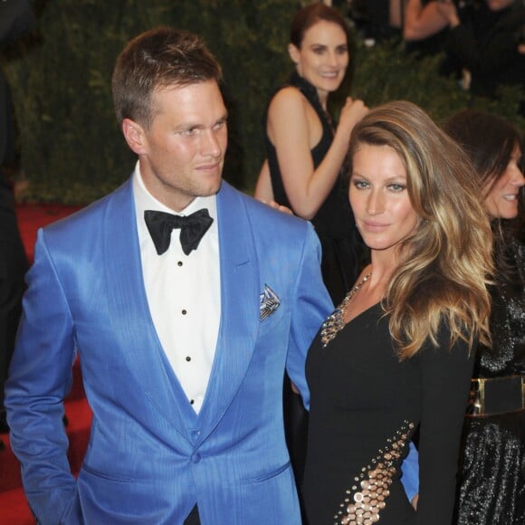 Gisele Bundchen, Tom Brady - Soiree "'Punk: Chaos to Couture' Costume Institute Benefit Met Gala" a New York le 6 mai 2013.