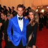 Tom Brady and Gisele Bundchen - Soiree "'Punk: Chaos to Couture' Costume Institute Benefit Met Gala" a New York le 6 mai 2013.