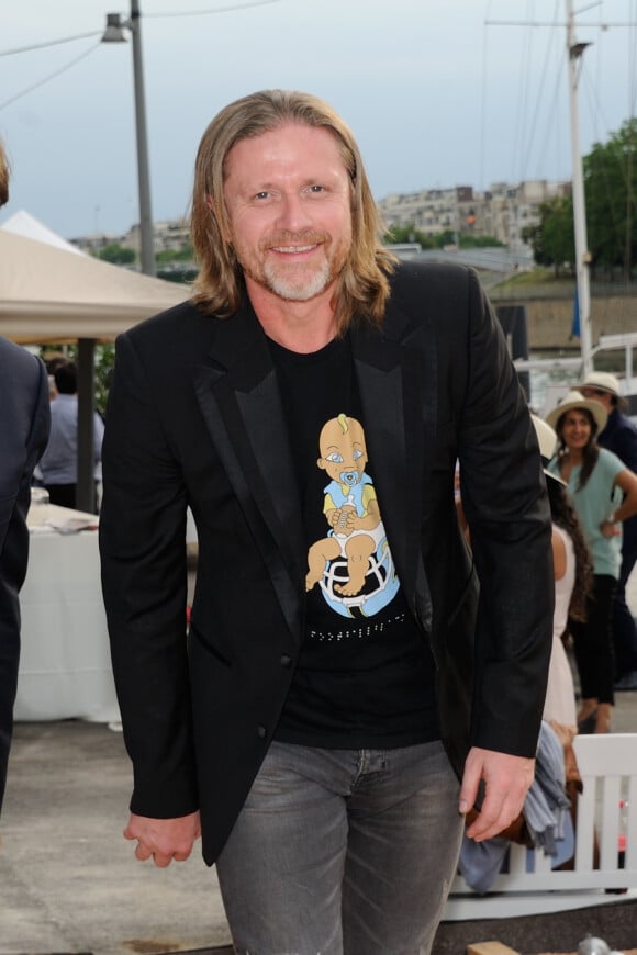 Emmanuel Petit lors du Trophée De La Pétanque Gastronomique à Paris, le 26 juin 2014