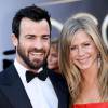 Justin Theroux et Jennifer Aniston aux Oscars 2013.