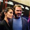 Eric Cantona et Rachida Brakni à l'avant-première du film "les mouvements du bassin" à Paris le 25 septembre 2012