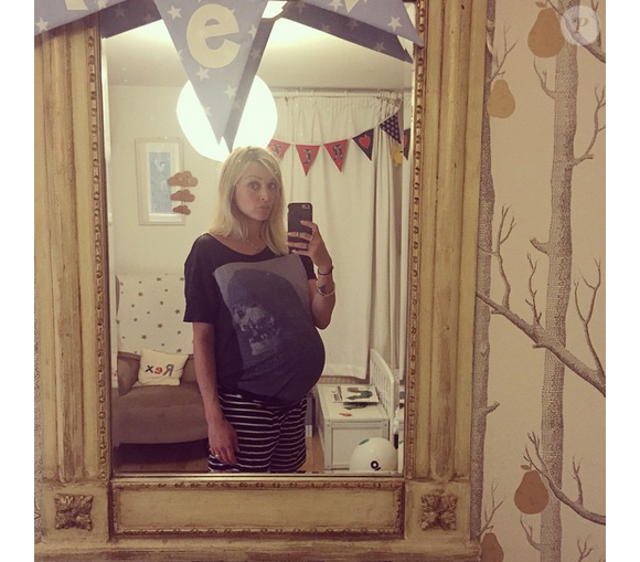 Fearne Cotton enceinte de son deuxième enfant / photo postée sur Instagram.