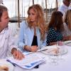 Adriana Karembeu Ohanian et Christian Plumail (Yacht Club Monaco) font partie du jury au Concours des Chefs dans le cadre de la 12e Monaco Classic Week le 10 septembre 2015.