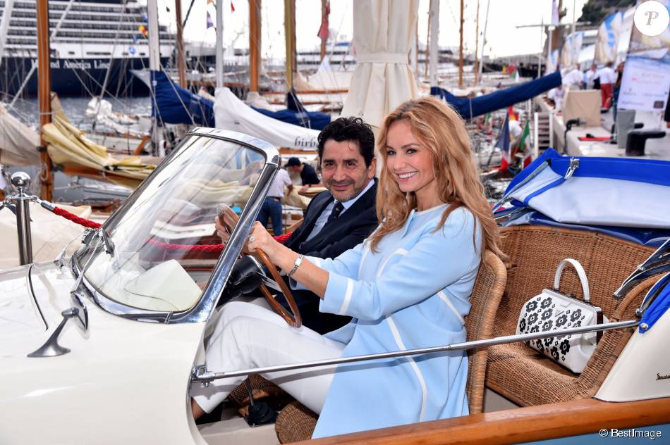 Adriana Karembeu et son mari André (Aram) Ohanian au Yacht ...