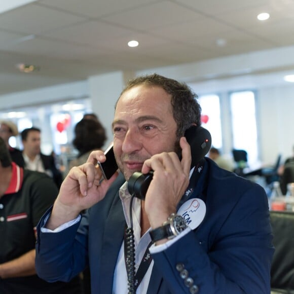 Patrick Timsit - 11e édition du "BGC Charity Day" à Paris le 11 septembre 2015 en mémoire aux 658 collaborateurs du groupe BGC Partners (leader mondial du courtage interbancaire) disparus dans les attentats du World Trade Center, le 11 septembre 2001.