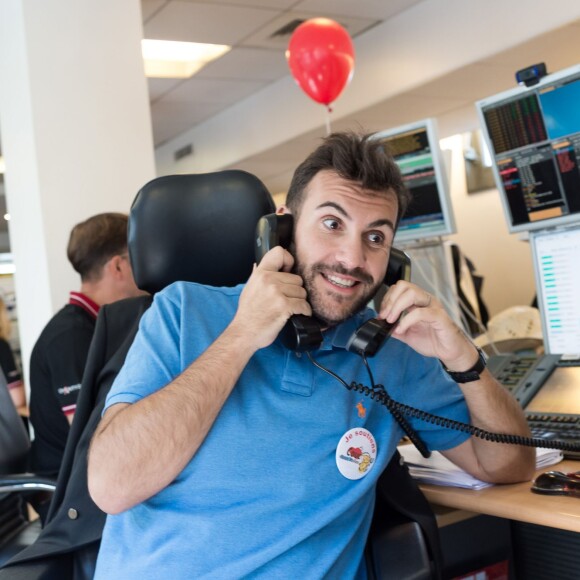 Laurent Ournac - 11e édition du "BGC Charity Day" à Paris le 11 septembre 2015 en mémoire aux 658 collaborateurs du groupe BGC Partners (leader mondial du courtage interbancaire) disparus dans les attentats du World Trade Center, le 11 septembre 2001.