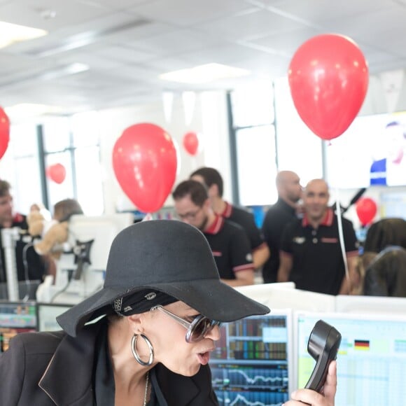 Lââm - 11e édition du "BGC Charity Day" à Paris le 11 septembre 2015 en mémoire aux 658 collaborateurs du groupe BGC Partners (leader mondial du courtage interbancaire) disparus dans les attentats du World Trade Center, le 11 septembre 2001.