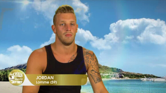 Jordan dans Les Ch'tis dans la Jet-Set, épisode du jeudi 28 août 2014 sur W9.