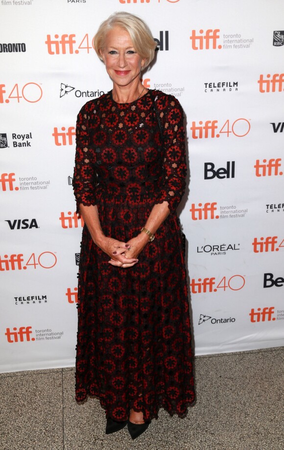 Helen Mirren - Avant-première du film Trumbo au Festival de Toronto le 12 septembre 2015
