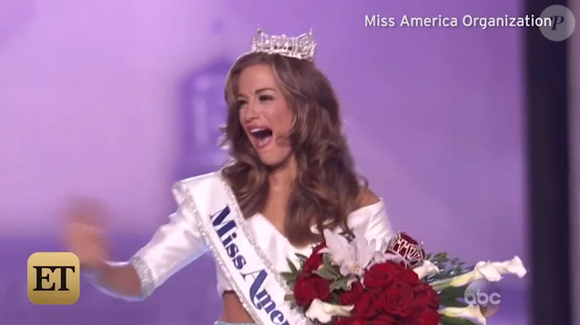 Betty Cantrell, couronnée Miss America 2016, à Atlantic City le 13 septembre 2015.