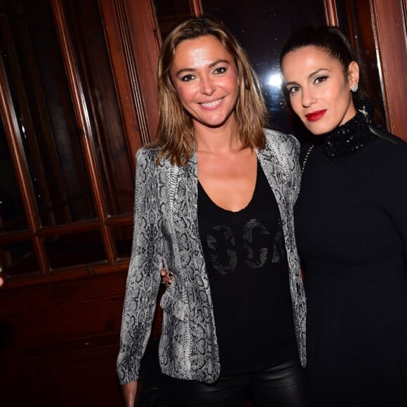 Sandrine Quétier et Elisa Tovati au Kiehl's Club, samedi 12 septembre 2015 à Deauville