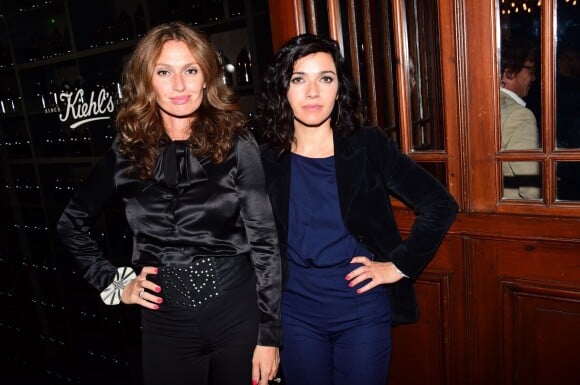 Le duo Brigitte composé d'Aurélie Saada et de Sylvie Hoarau au Kiehl's Club, samedi 12 septembre 2015 à Deauville