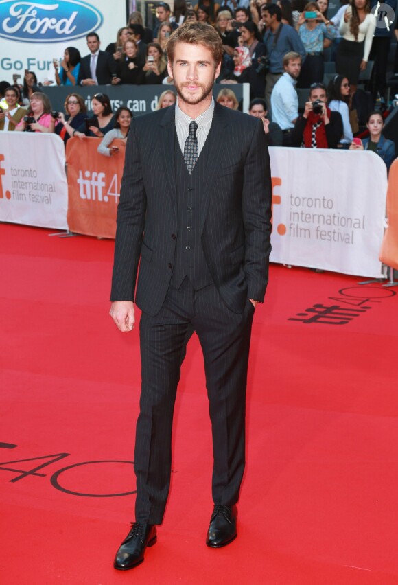 Liam Hemsworth - Avant-première du film "The Dressmaker" lors du Festival International du film de Toronto, le 14 septembre 2015.