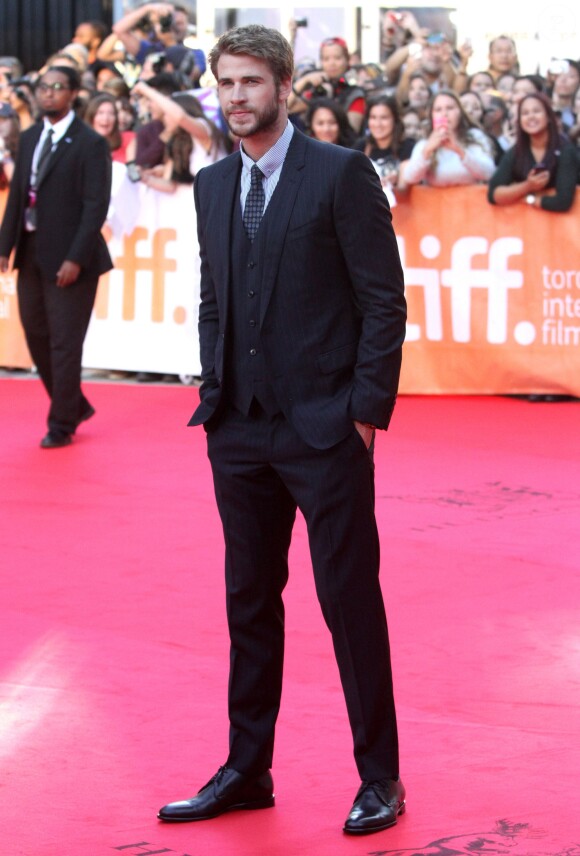 Liam Hemsworth - Avant-première du film "The Dressmaker" lors du Festival International du film de Toronto, le 14 septembre 2015.