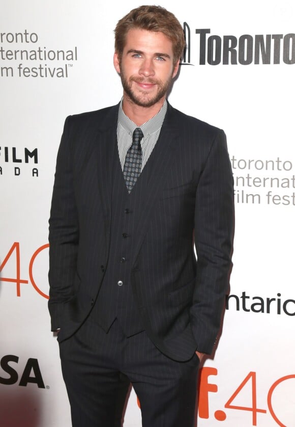 Liam Hemsworth - Avant-première du film "The Dressmaker" lors du Festival International du film de Toronto, le 14 septembre 2015.