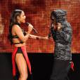 Christina Milian et Lil Wayne aux American Music Awards 2014 au Nokia Theatre L.A. Live. Los Angeles, le 23 novembre 2014.