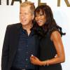 Mario Testino et Naomi Campbell assistent à la soirée de lancement de la collection de parfums Michael Kors Gold au Boom Boom Boom, à l'hôtel The Standard. New York, le 13 septembre 2015.