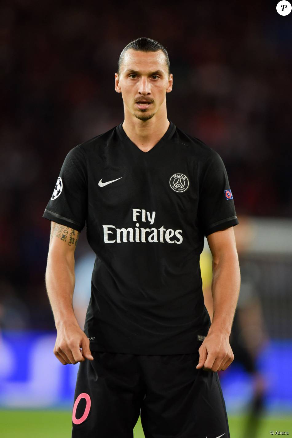 Zlatan Ibrahimovic during the Group stage of Champion’s League Group A