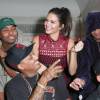 King Trell, Kendall Jenner, Tyga et Justine Skye assistent à la soirée "Generation Bombshell' du magazine Galore à l'Up&Down. New York, le 14 septembre 2015.