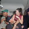 King Trell, Kendall Jenner, Tyga et Justine Skye assistent à la soirée "Generation Bombshell' du magazine Galore à l'Up&Down. New York, le 14 septembre 2015.