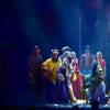Showcase du spectacle musical "Aladin Faites un Voeu !" (à partir du 17 octobre) au Théâtre Comédia, à Paris le 16 septembre 2015.
