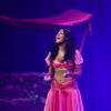Kaïna Blada - Showcase du spectacle musical "Aladin Faites un Voeu !" (à partir du 17 octobre) au Théâtre Comédia, à Paris le 16 septembre 2015.