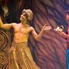 Laurent Ban, Alexis Loizon - Showcase du spectacle musical "Aladin Faites un Voeu !" (à partir du 17 octobre) au Théâtre Comédia, à Paris le 16 septembre 2015.