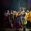 Showcase du spectacle musical "Aladin Faites un Voeu !" (à partir du 17 octobre) au Théâtre Comédia, à Paris le 16 septembre 2015.