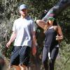 Exclusif - Justin Timberlake et sa femme Jessica Biel sont allés marcher ensemble pour se relaxer à Los Angeles, le 24 octobre 2014.
