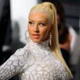  Christina Aguilera - People &agrave; la soir&eacute;e "Vanity Fair Oscar Party" &agrave; Hollywood. Le 22 f&eacute;vrier 2015.  