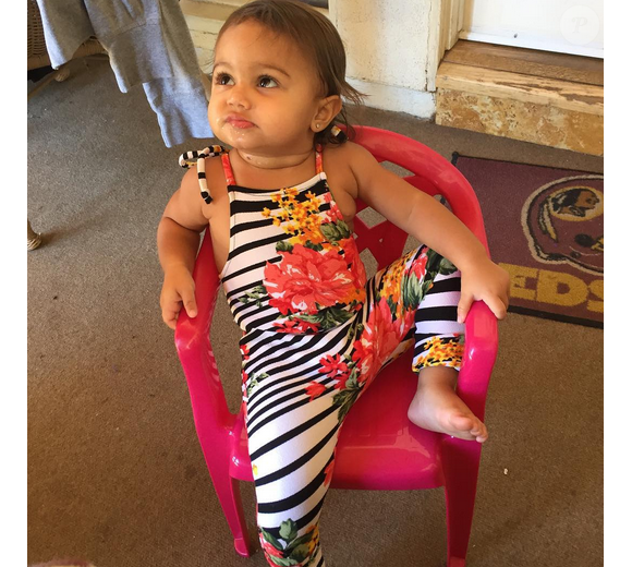 Danielle Milian a rajouté une photo de sa fille Naomi / photo postée sur Instagram.