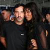 Ricardo Tisci, directeur artistique de Givenchy, et Naomi Campbell à New York  le 16 septembre 2015.