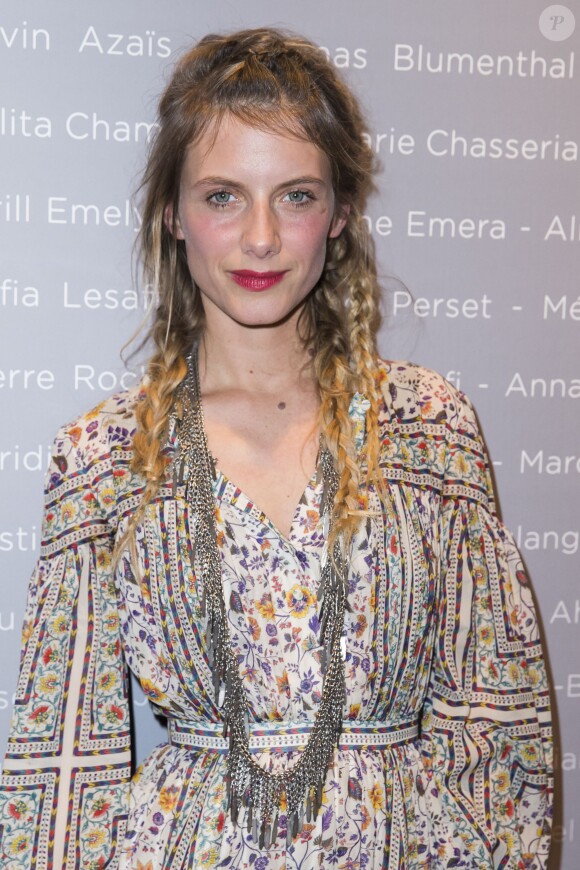 Mélanie Laurent - Photocall de la soirée des "Révélations César 2015" au salon Chaumet à Paris le 12 janvier 2015.