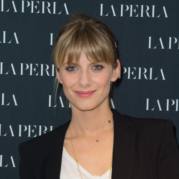 Exclusif - Mélanie Laurent - Lancement du nouveau concept de la boutique Parisienne et des collections Femme et Homme Printemps/Ete 2015 à la boutique La Perla à Paris le 27 novembre 2014.