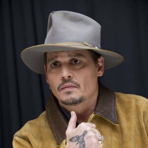 Johnny Depp - Conférence de presse pour le film "I saw the light" au festival de Toronto le 13 septembre 2015.